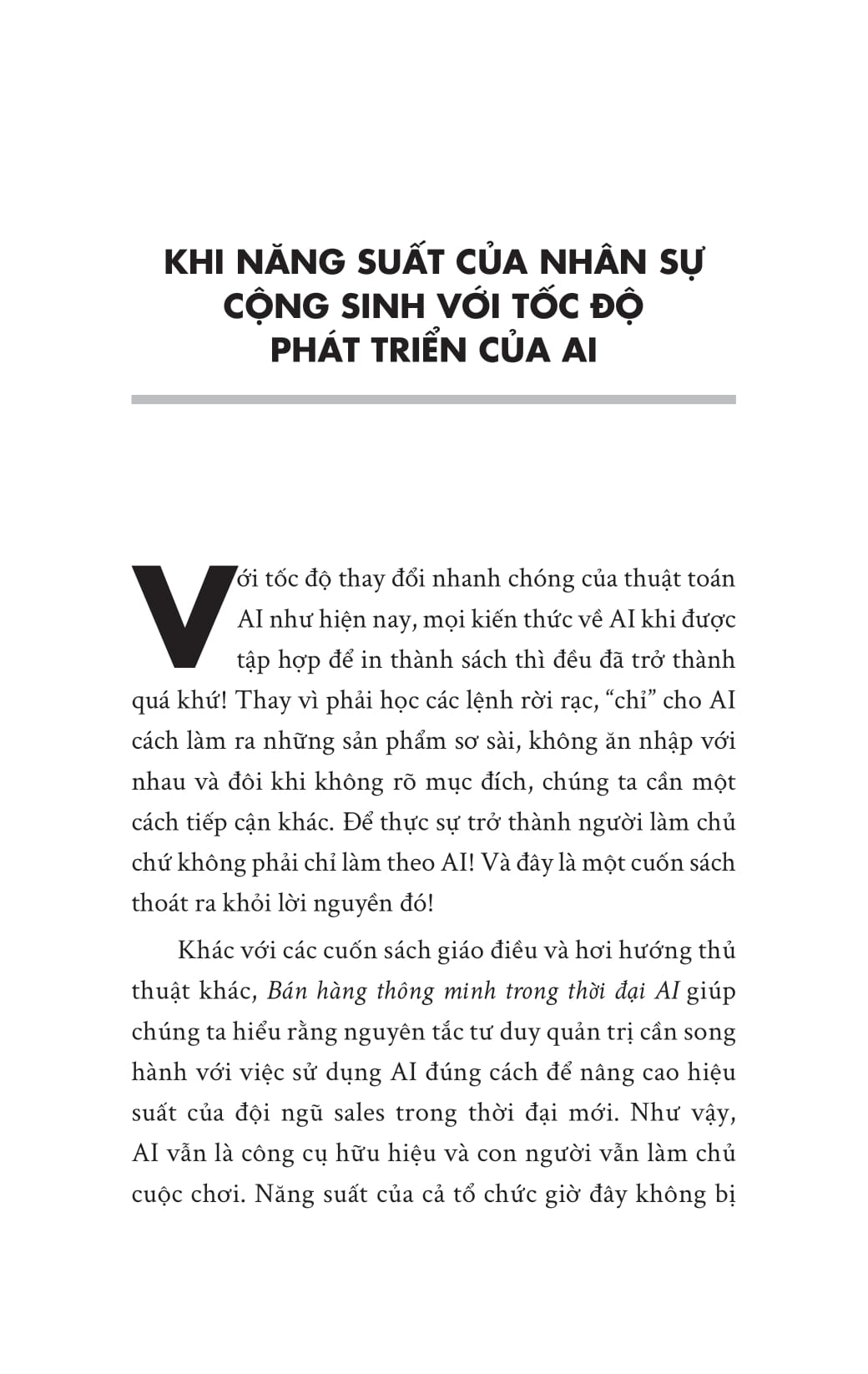 1% Nhân Lực Tạo Ra 99% Doanh Số - Bán Hàng Thông Minh Trong Thời Đại AI - Ảnh 15