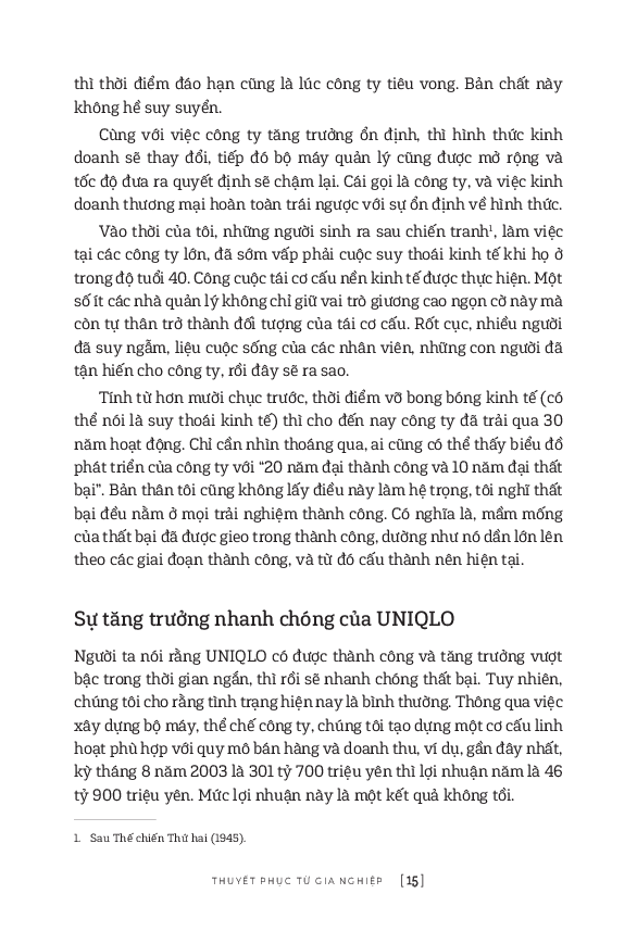 1 thắng 9 bại - câu chuyện khởi nghiệp và gây dựng thương hiệu của ông chủ uniqlo - tỷ phú giàu nhất nhật bản - Ảnh 8