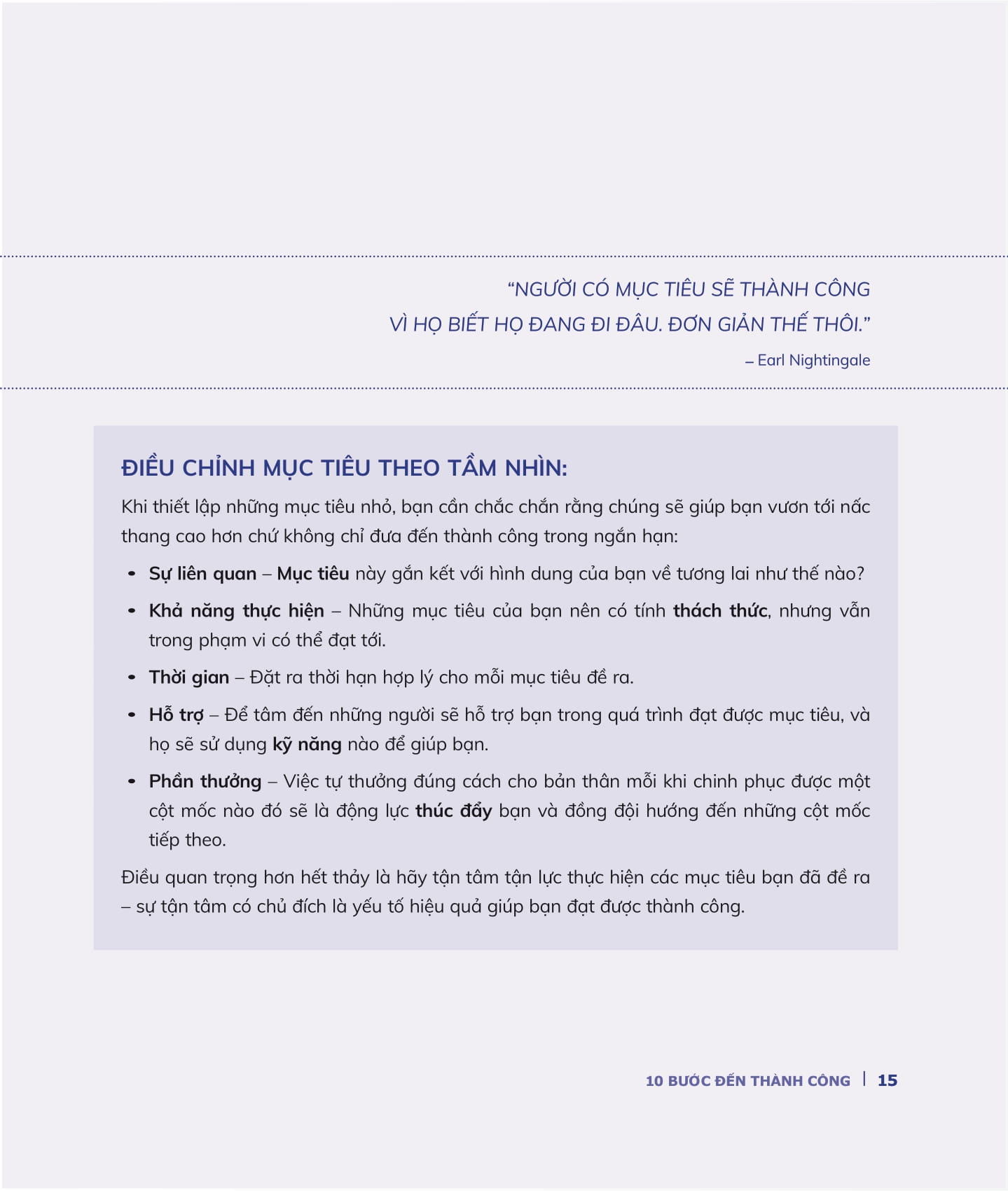 10 bước đến thành công - the success factor - Ảnh 10