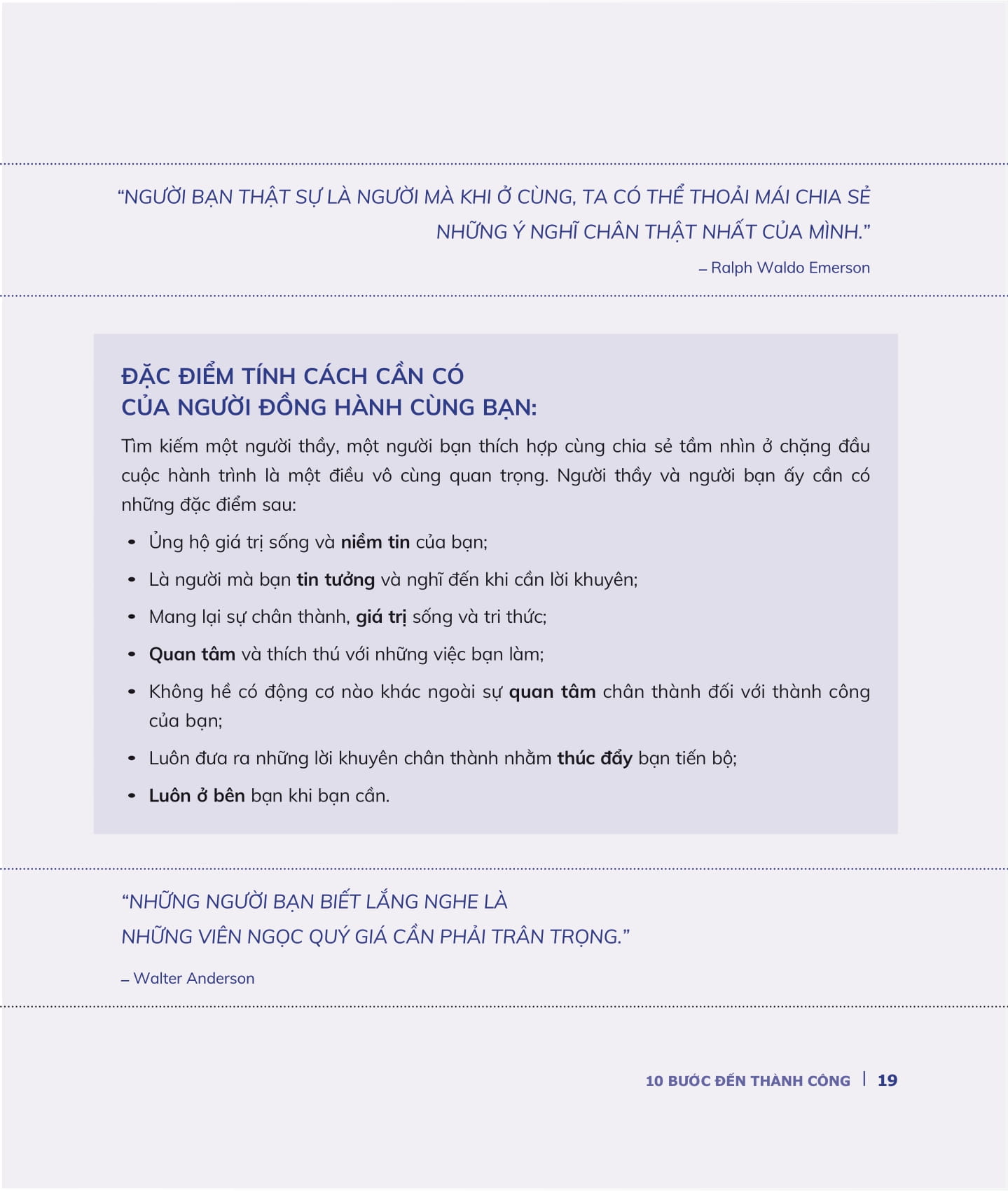 10 bước đến thành công - the success factor - Ảnh 14