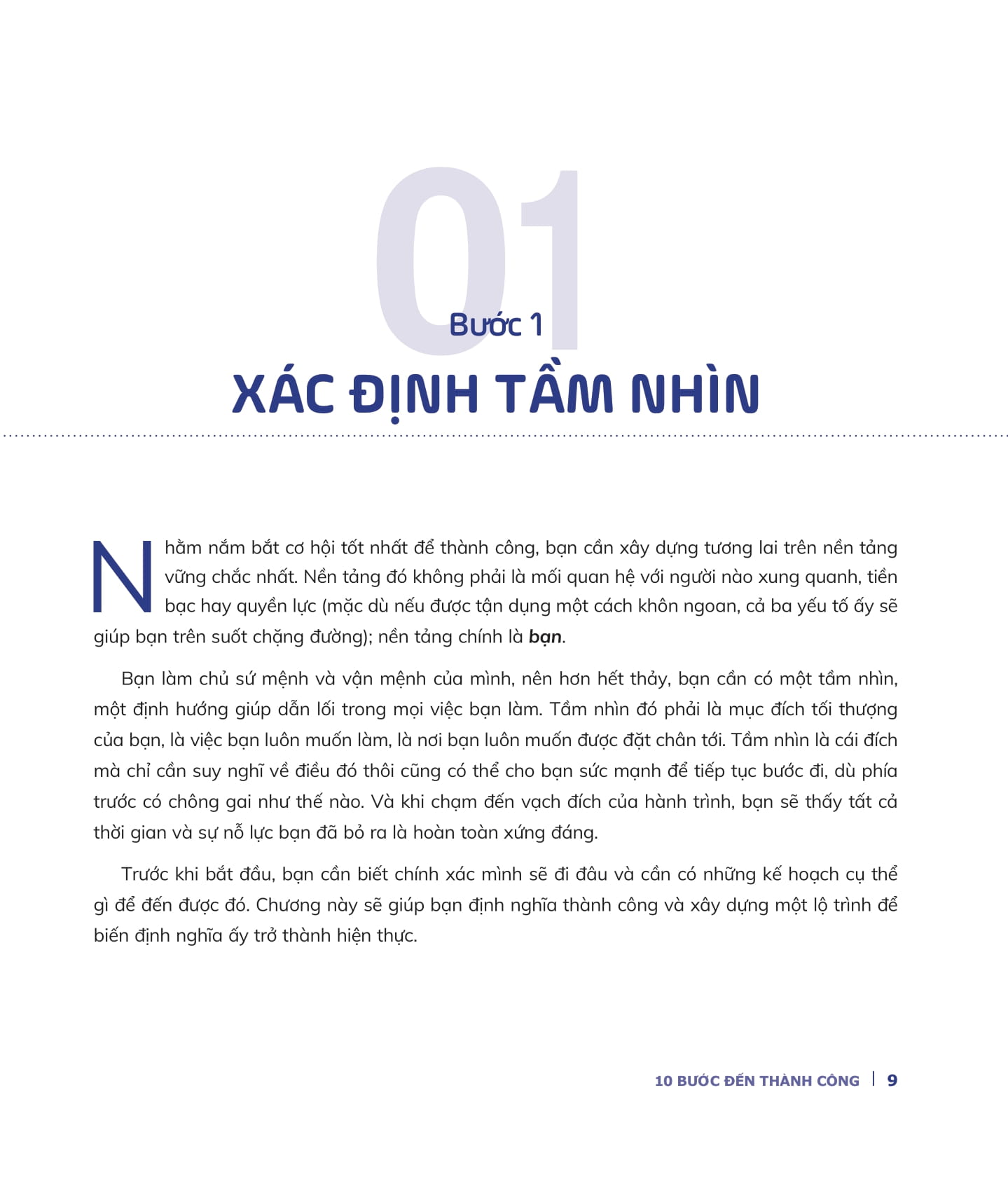 10 bước đến thành công - the success factor - Ảnh 4