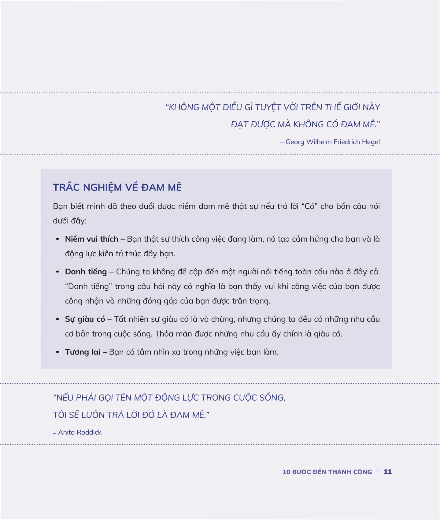 10 bước đến thành công - the success factor - Ảnh 6