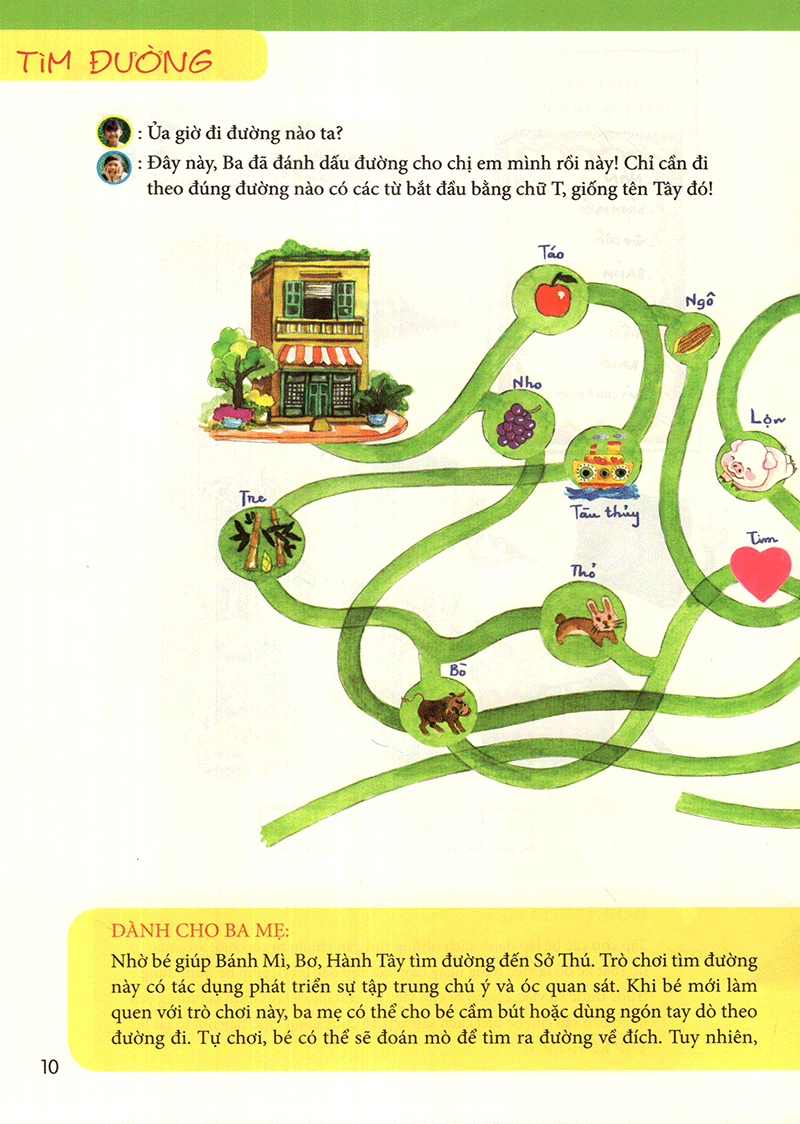 10' cùng con mỗi ngày - cùng bé chơi với từ - Ảnh 7
