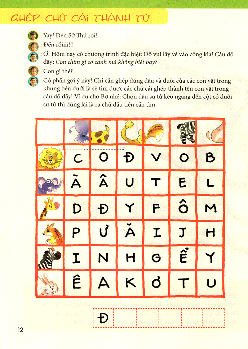 10' cùng con mỗi ngày - cùng bé chơi với từ - Ảnh 9