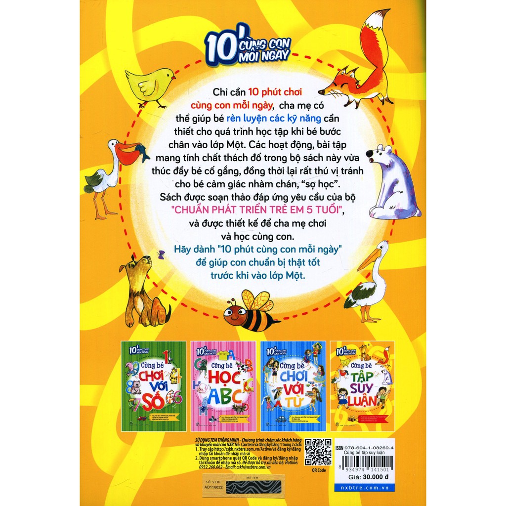 10' cùng con mỗi ngày - cùng bé tập suy luận - Ảnh 6