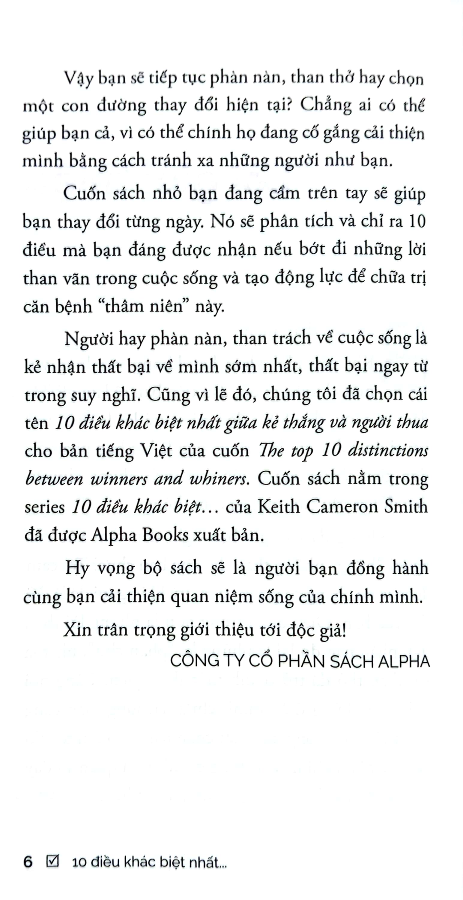10 điều khác biệt nhất giữa kẻ thắng và người thua (tái bản 2023) - Ảnh 4