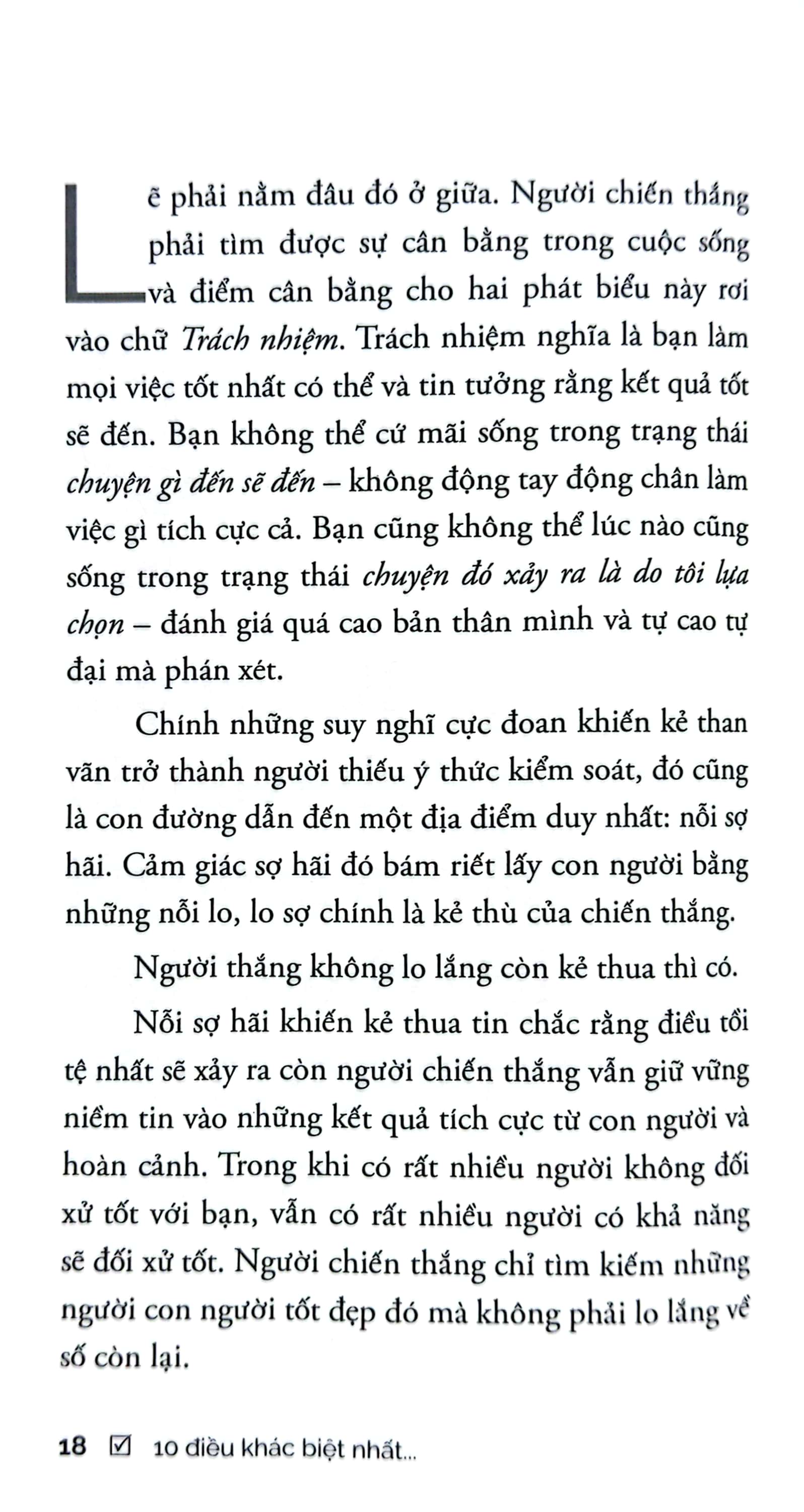 10 điều khác biệt nhất giữa kẻ thắng và người thua (tái bản 2023) - Ảnh 9