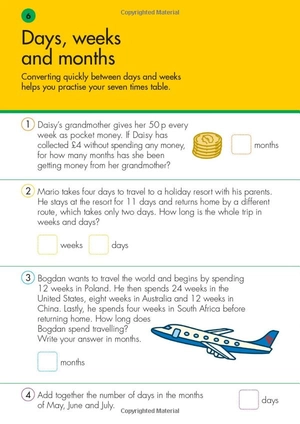 10 minutes a day problem solving ages 7-9 key stage 2 (made easy workbooks) - Ảnh 6