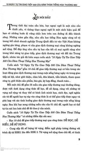 10 ngày tự tin giao tiếp 500 câu đàm thoại tiếng hoa thương mại - Ảnh 3