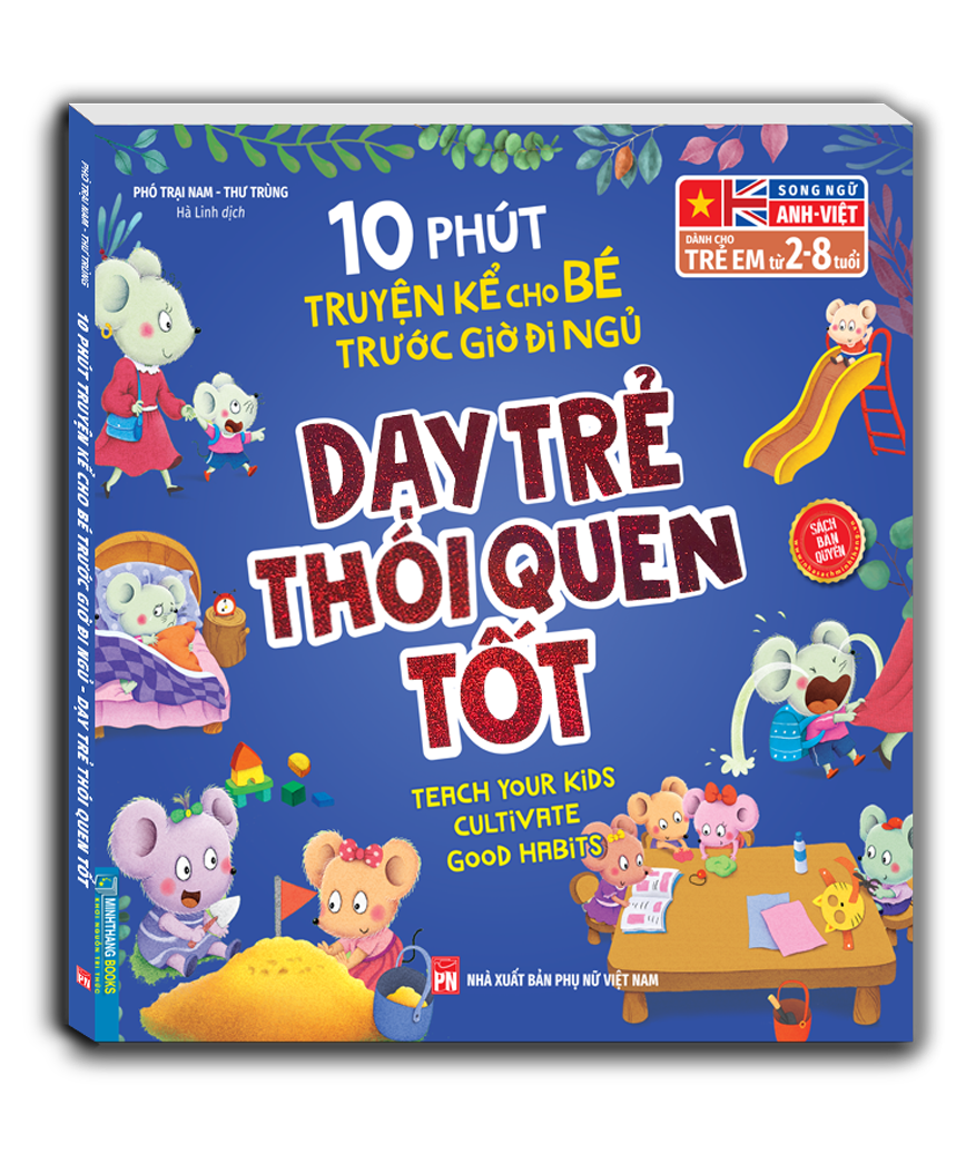 10 Phút Truyện Kể Cho Bé Trước Giờ Đi Ngủ - Dạy Trẻ Thói Quen Tốt - Song Ngữ Anh-Việt (Dành Cho Trẻ Từ 2-8 Tuổi) - Ảnh 2