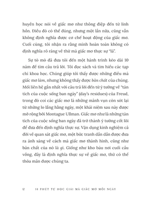 10 phút tự học giải mã giấc mơ mỗi ngày - Ảnh 10