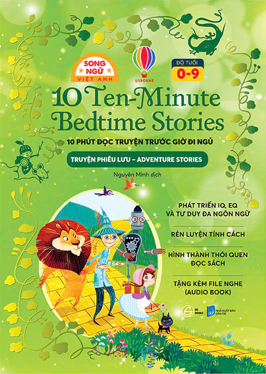 10 ten-minutes bedtime stories - 10 phút đọc truyện trước giờ đi ngủ - adventure stories - truyện phiêu lưu - song ngữ việt-anh - Ảnh 2