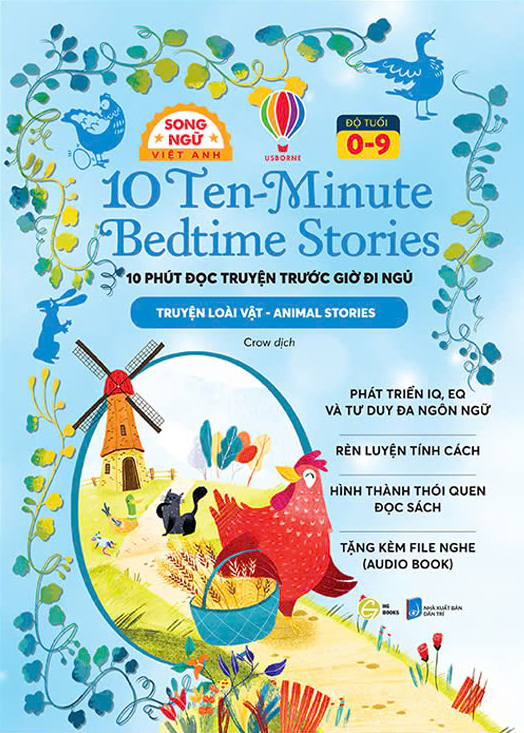 10 ten-minutes bedtime stories - 10 phút đọc truyện trước giờ đi ngủ - animal stories - truyện loài vật - song ngữ việt-anh - Ảnh 2