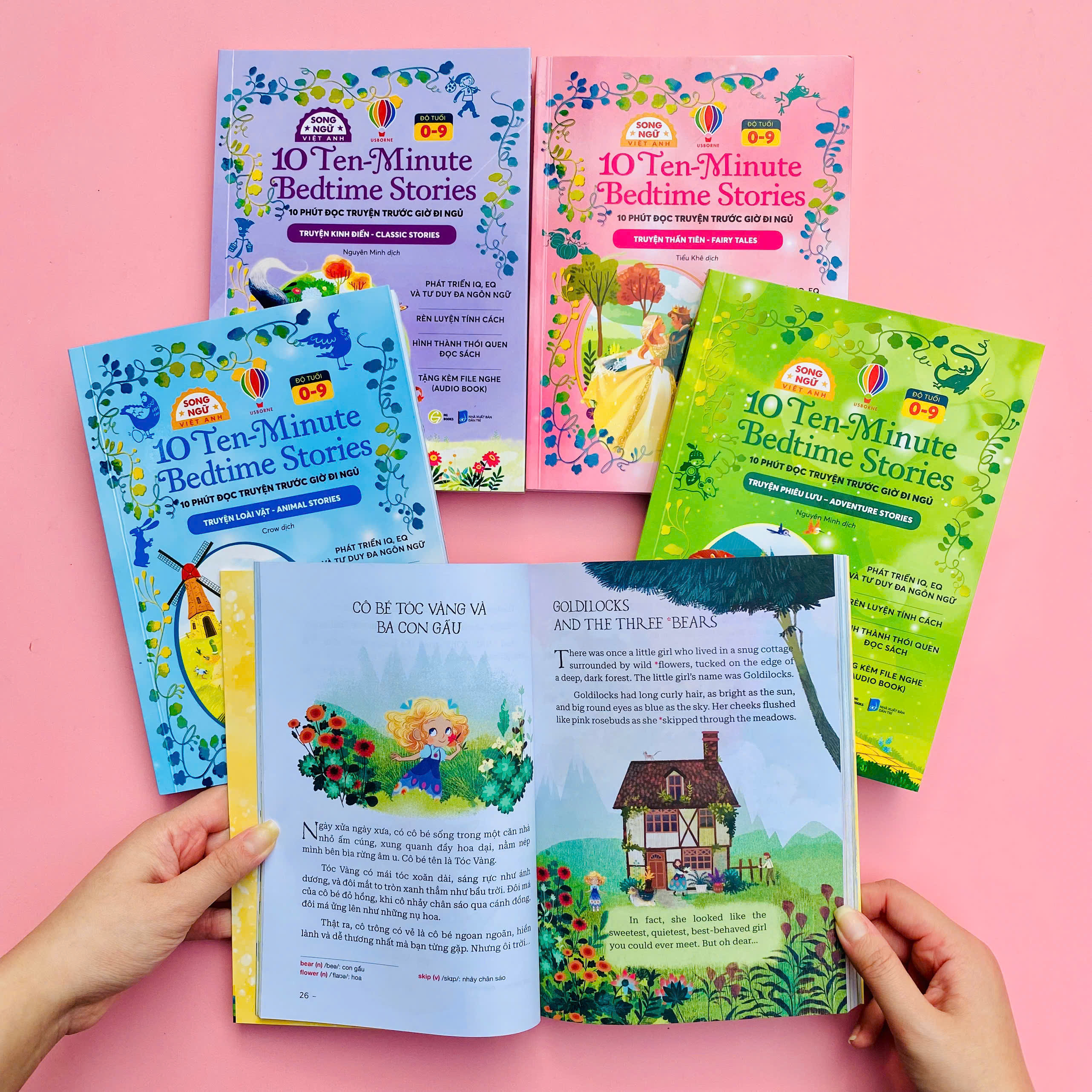 10 ten-minutes bedtime stories - 10 phút đọc truyện trước giờ đi ngủ - animal stories - truyện loài vật - song ngữ việt-anh - Ảnh 5