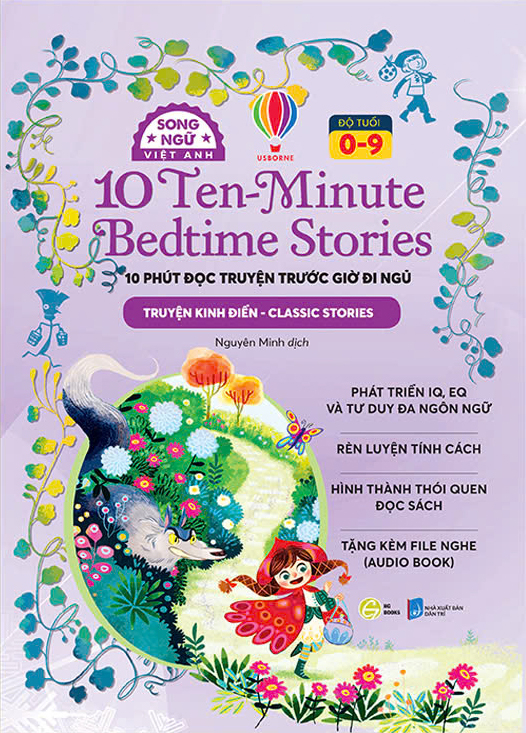 10 ten-minutes bedtime stories - 10 phút đọc truyện trước giờ đi ngủ - classic stories - truyện kinh điển - song ngữ việt-anh - Ảnh 2