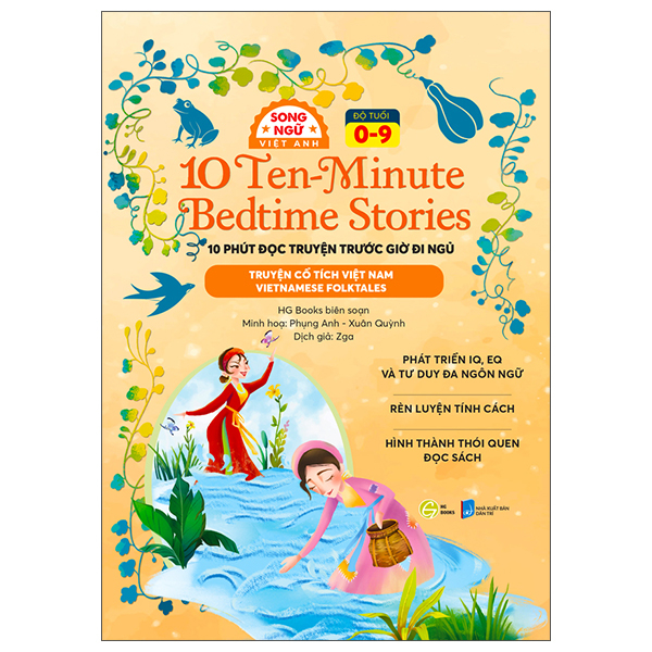 10 Ten-Minutes Bedtime Stories - 10 Phút Đọc Truyện Trước Giờ Đi Ngủ - Vietnamese Folktales - Truyện Cổ Tích Việt Nam - Song Ngữ Việt-Anh