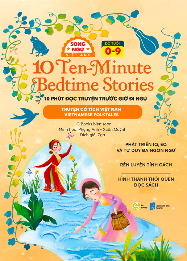 10 Ten-Minutes Bedtime Stories - 10 Phút Đọc Truyện Trước Giờ Đi Ngủ - Vietnamese Folktales - Truyện Cổ Tích Việt Nam - Song Ngữ Việt-Anh - Ảnh 2