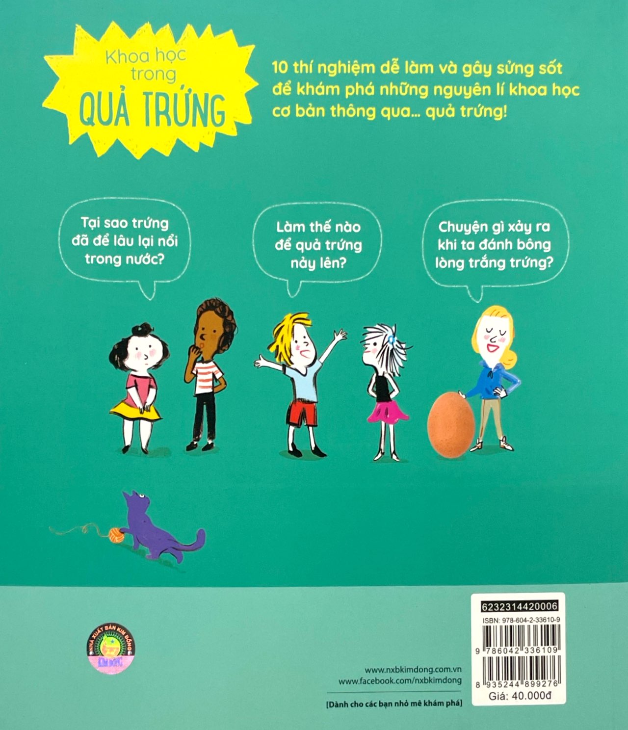 10 Thi Nghiem De Lam Va Gay Sung Sot - Khoa Hoc Trong Qua Trung (Tai Ban 2023) - Ảnh 8