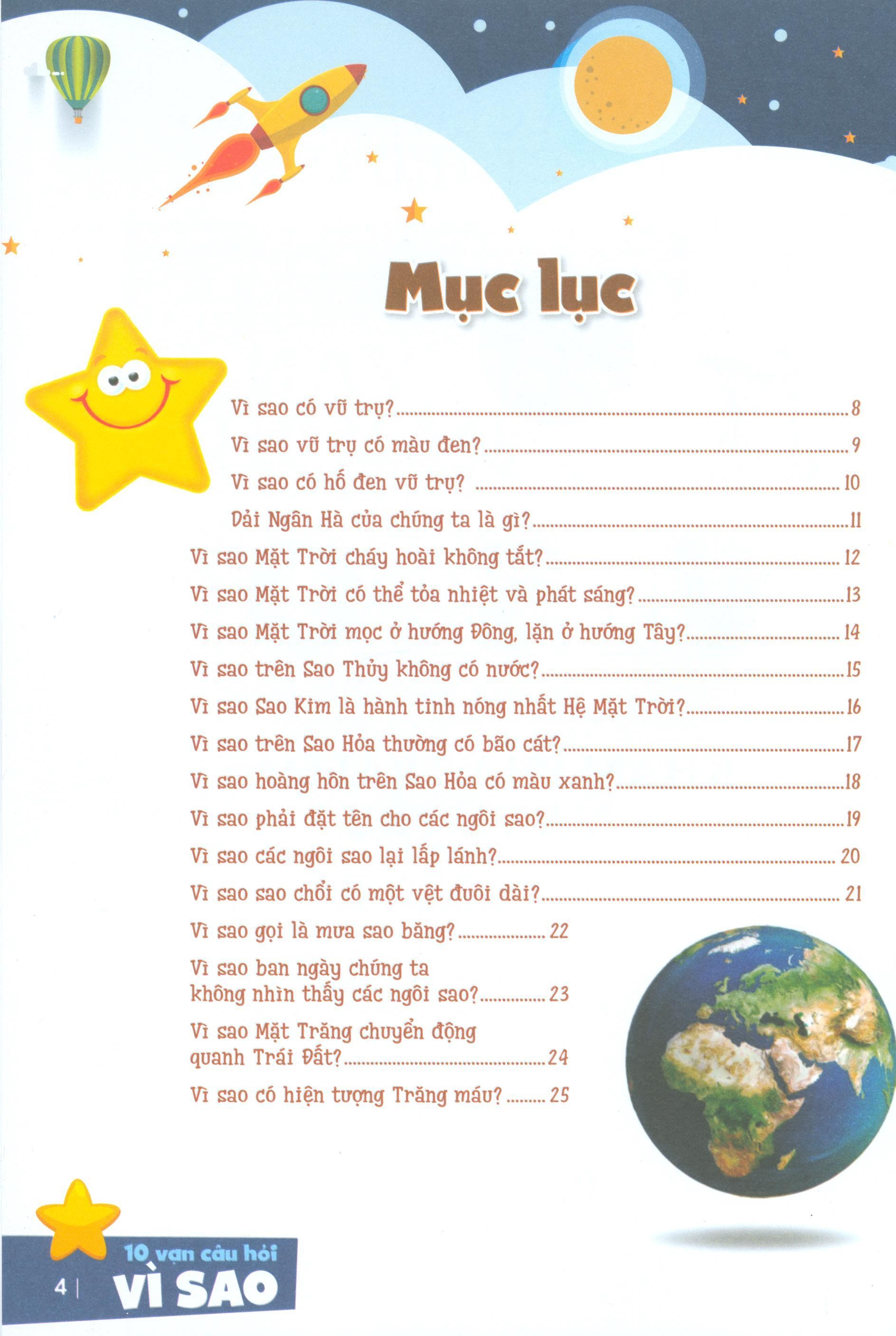 10 vạn câu hỏi vì sao? - khám phá trái đất và vũ trụ (tái bản 2023) - Ảnh 2