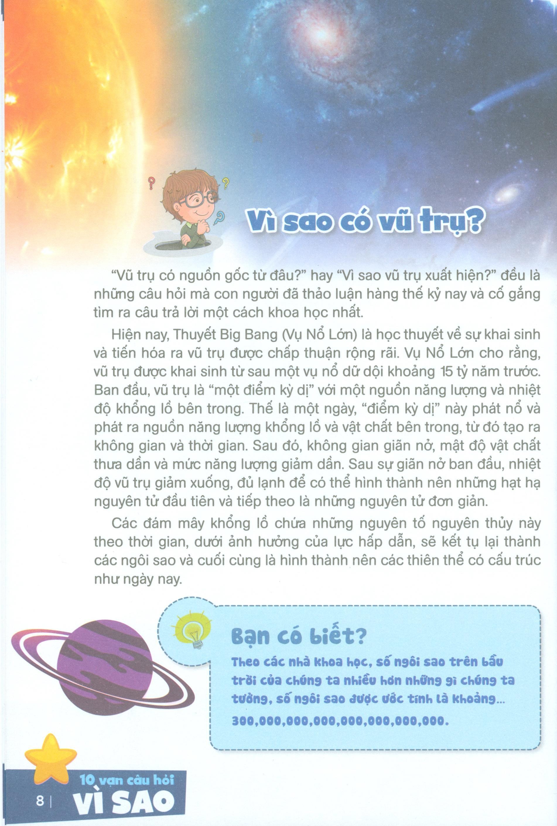 10 vạn câu hỏi vì sao? - khám phá trái đất và vũ trụ (tái bản 2023) - Ảnh 6