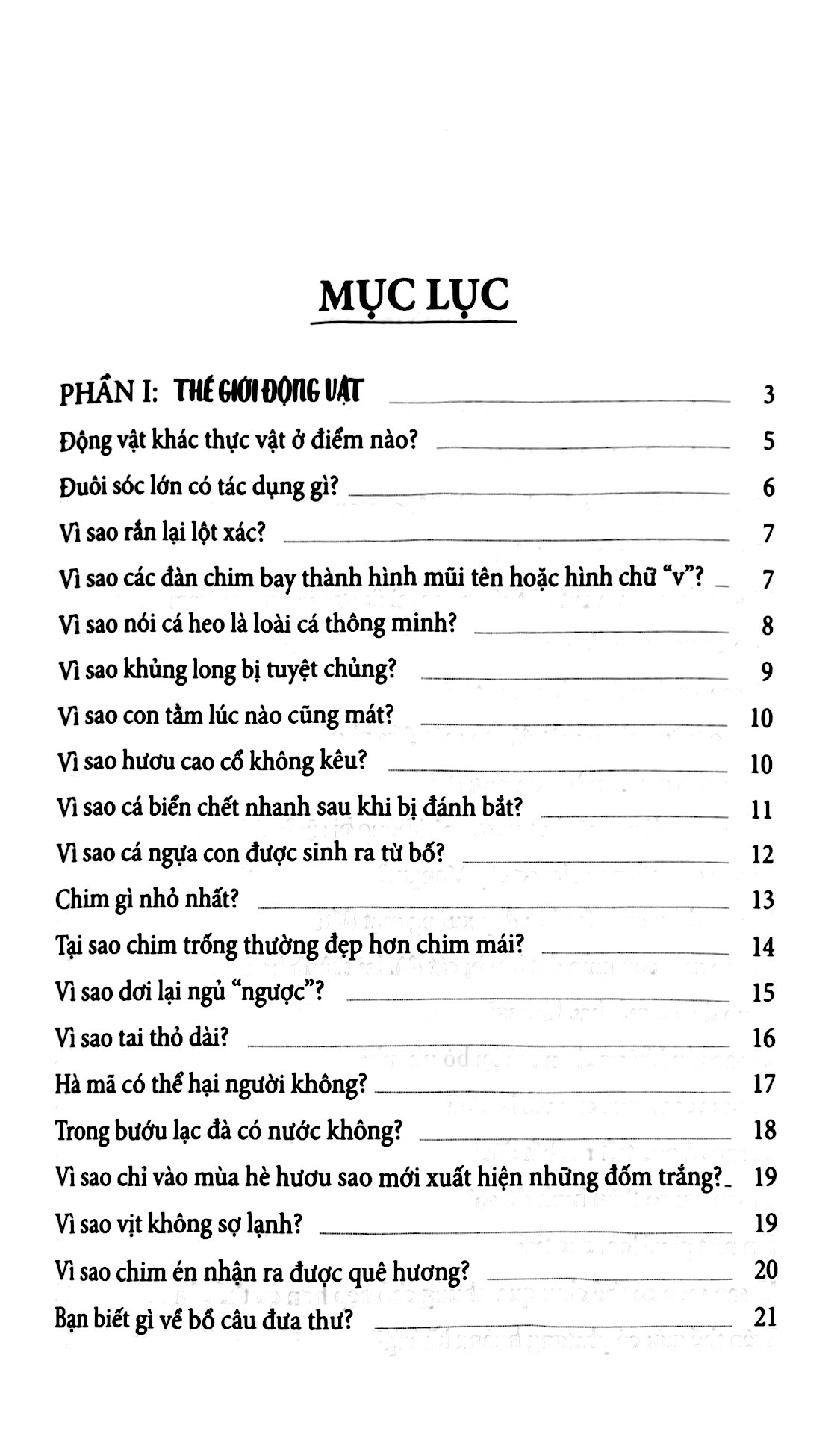 10 vạn câu hỏi vì sao mà trẻ hay hỏi nhất - thế giới động vật-trái đất-địa lý-vũ trụ (tái bản 2024) - Ảnh 3