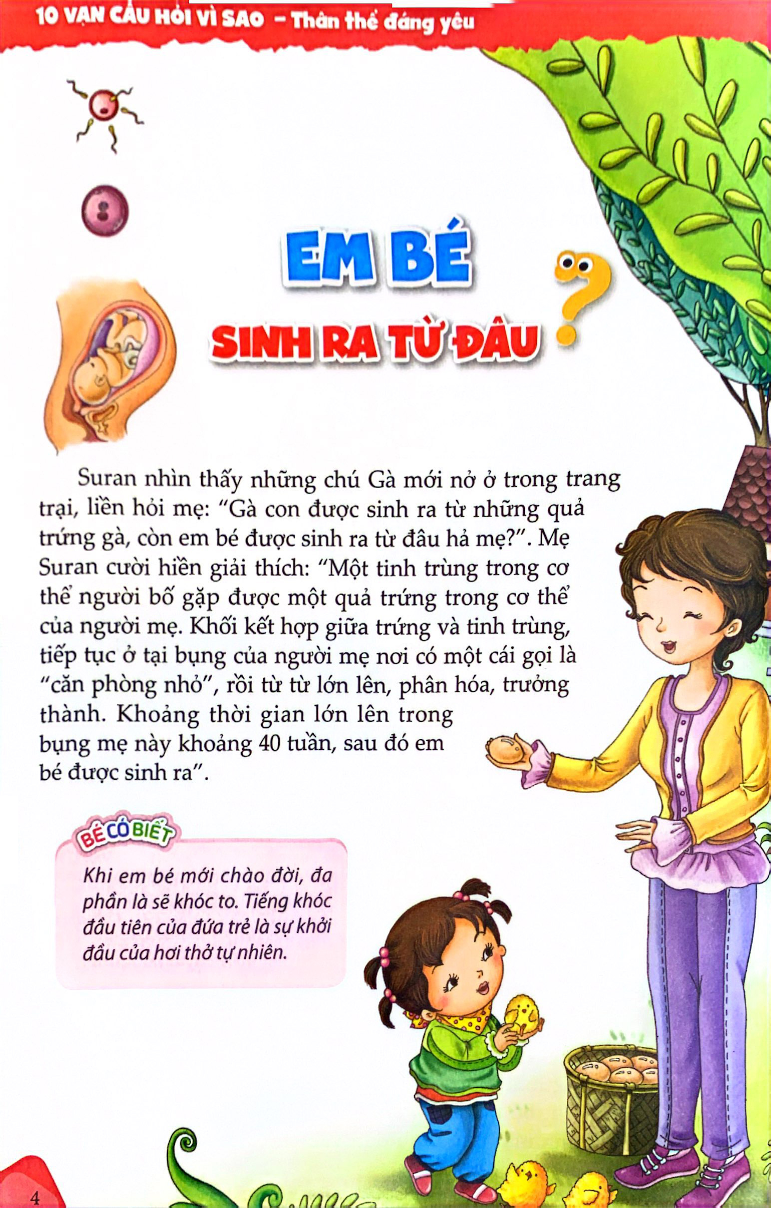 10 vạn câu hỏi vì sao - thân thể đáng yêu (tái bản) - Ảnh 4
