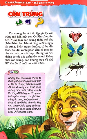 10 vạn câu hỏi vì sao - thế giới côn trùng (tái bản) - Ảnh 4