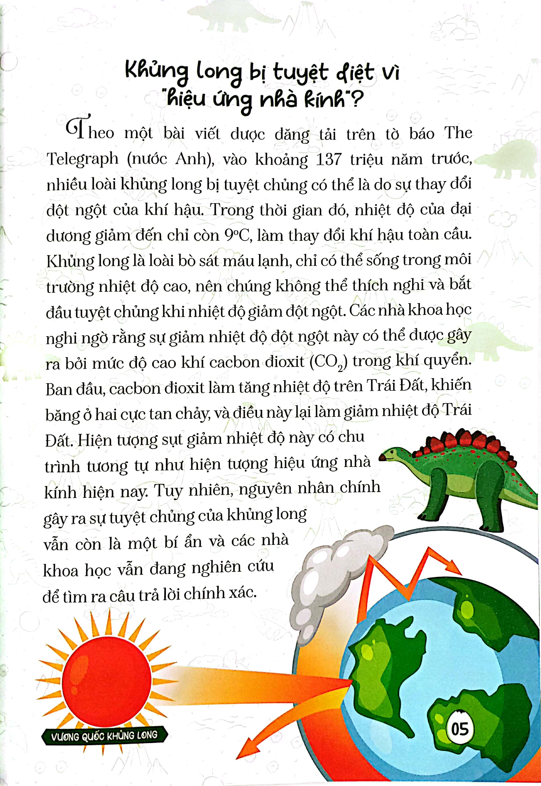 10 vạn câu hỏi vì sao - vương quốc khủng long - Ảnh 4
