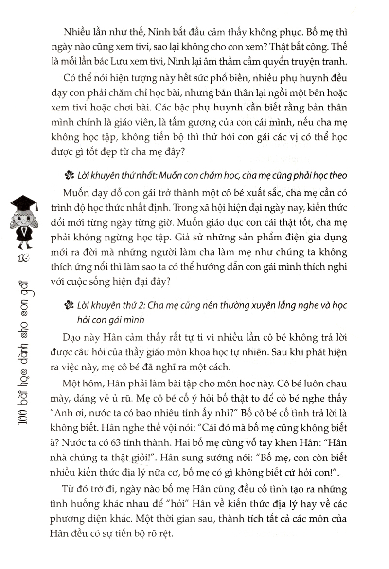 100 bài học dành cho con gái (tái bản 2017) - Ảnh 10