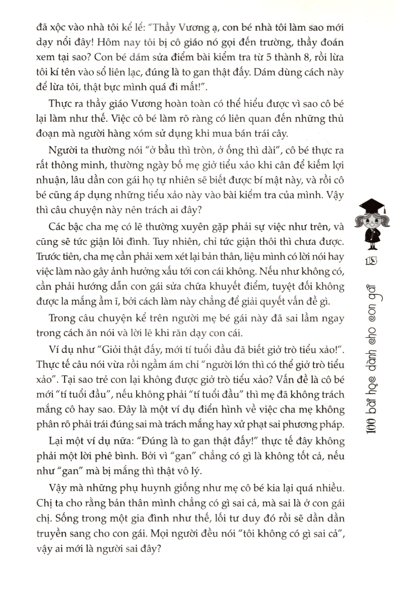 100 bài học dành cho con gái (tái bản 2017) - Ảnh 7