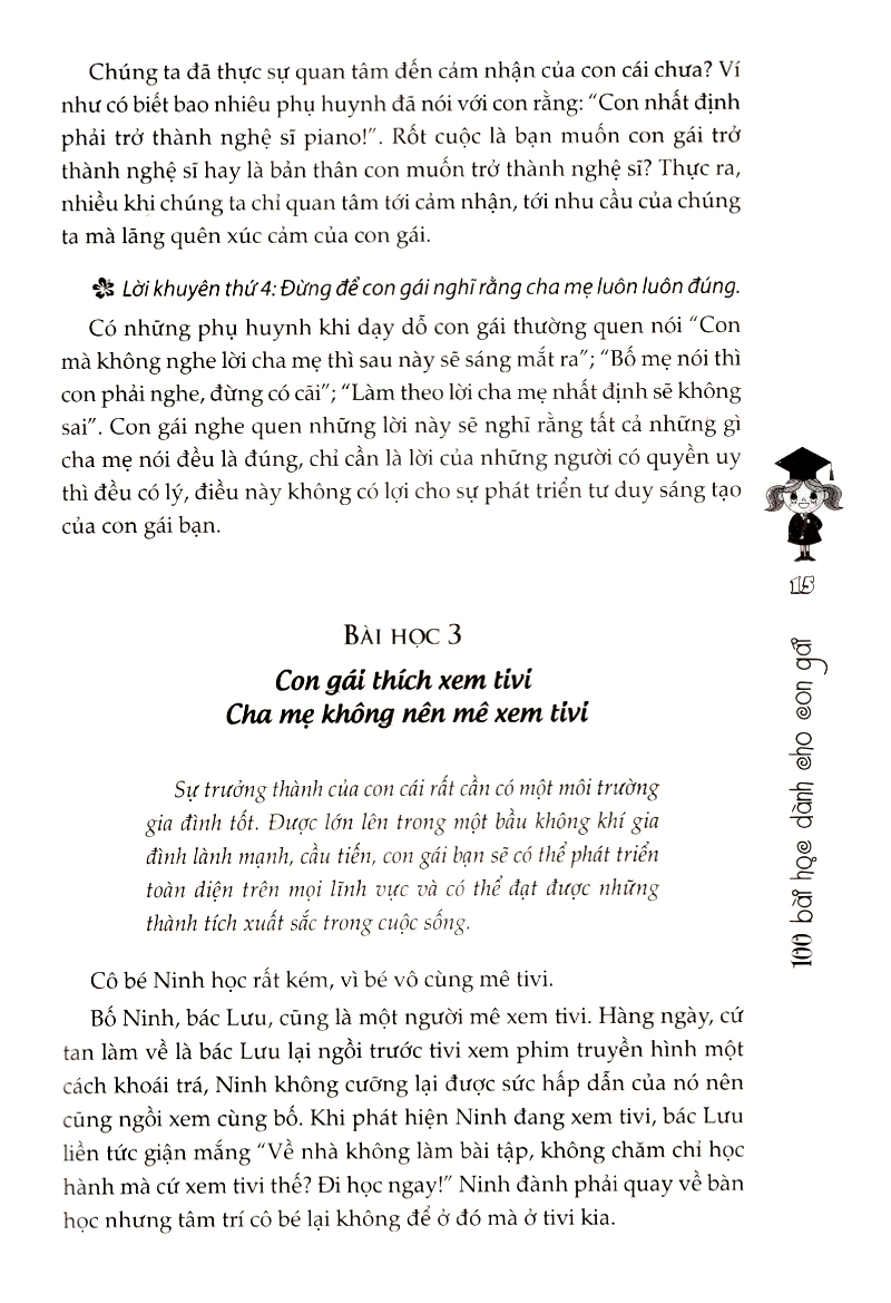 100 bài học dành cho con gái (tái bản 2017) - Ảnh 9