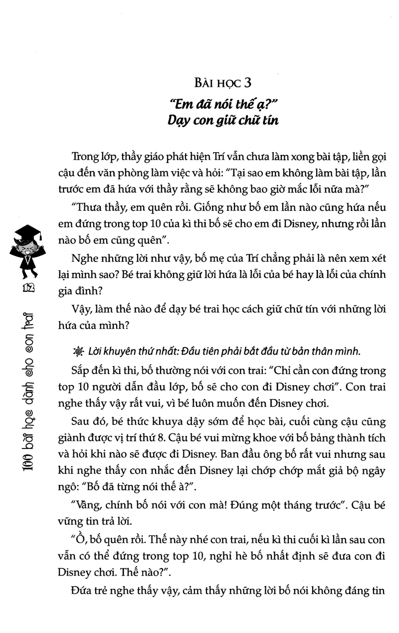 100 bài học dành cho con trai (tái bản 2017) - Ảnh 15