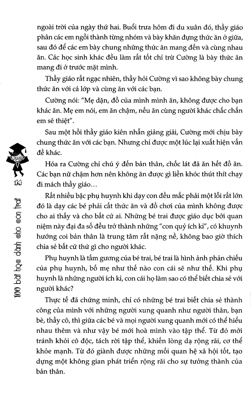 100 bài học dành cho con trai (tái bản 2017) - Ảnh 17