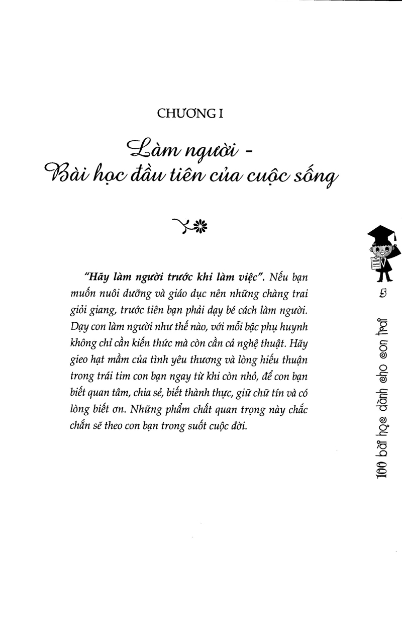 100 bài học dành cho con trai (tái bản 2017) - Ảnh 8