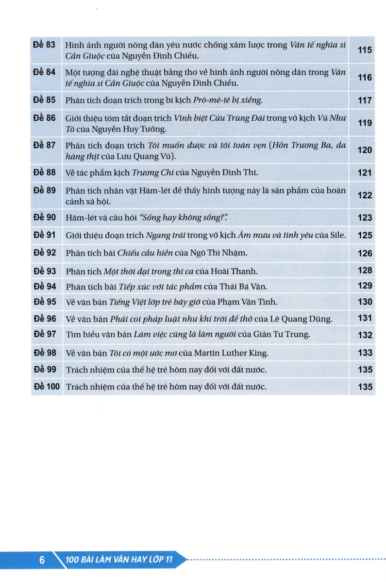 100 bài làm văn hay lớp 11 - Ảnh 7