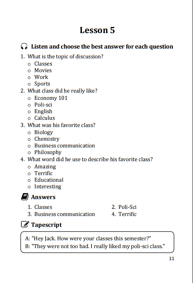 100 bài luyện nghe tiếng anh - Ảnh 10