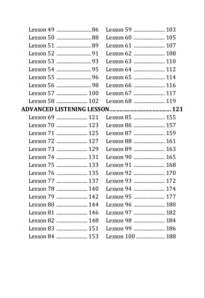 100 bài luyện nghe tiếng anh - Ảnh 4