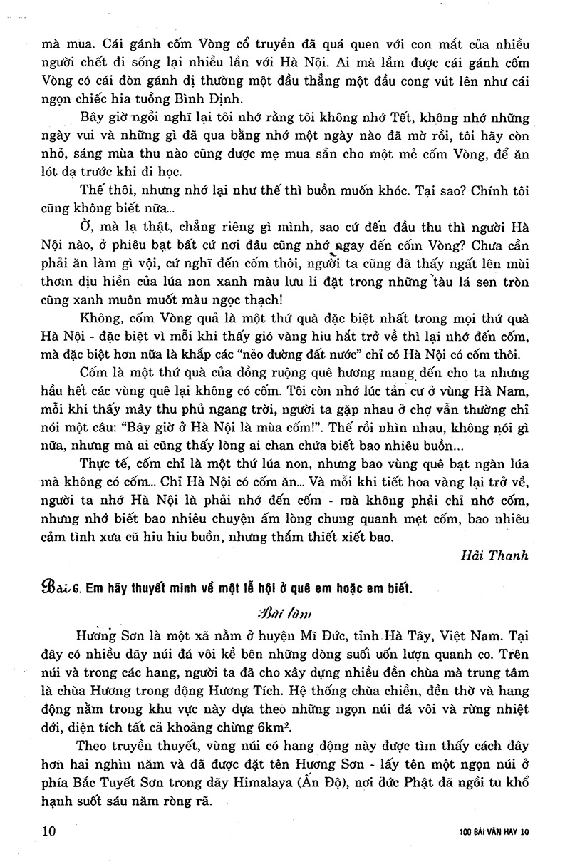 100 bài văn hay 10 - Ảnh 10