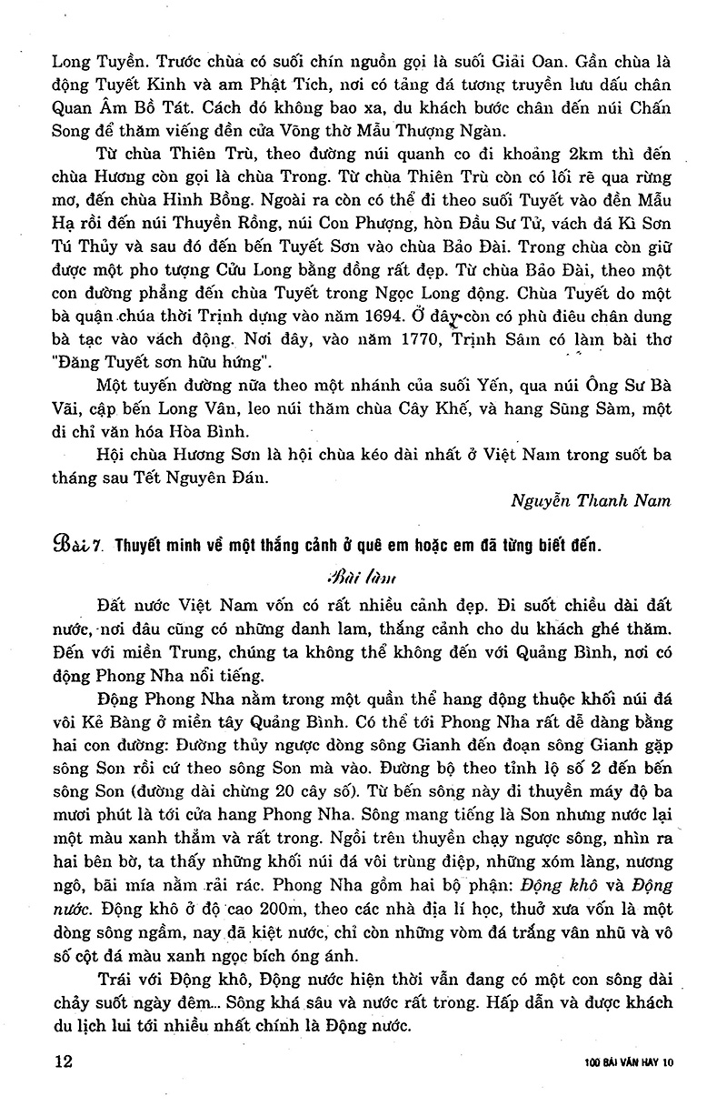 100 bài văn hay 10 - Ảnh 12