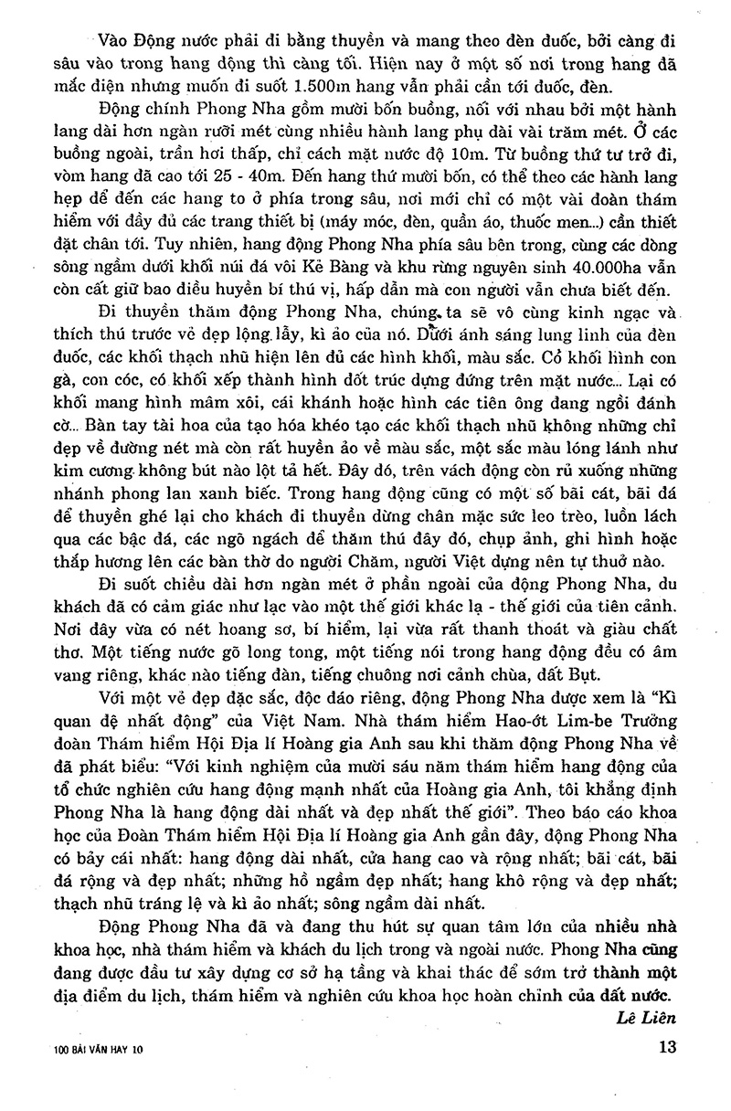 100 bài văn hay 10 - Ảnh 13