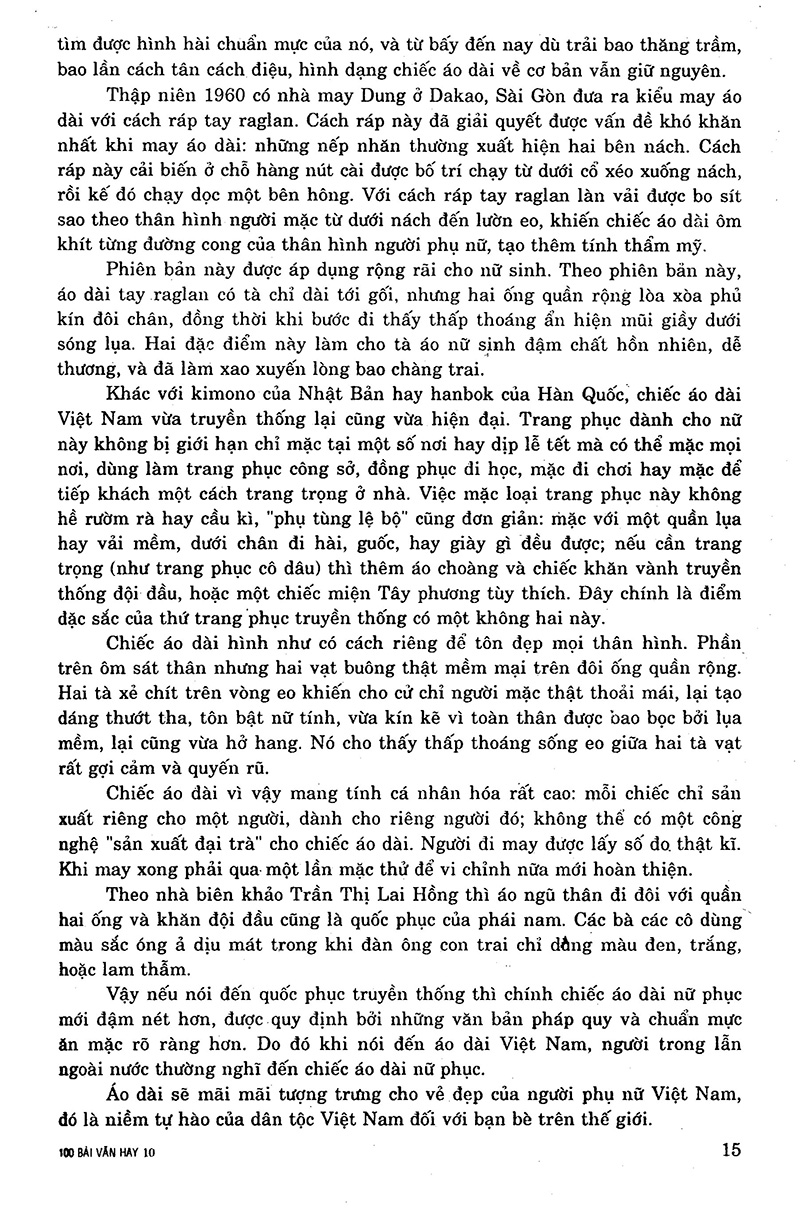 100 bài văn hay 10 - Ảnh 15