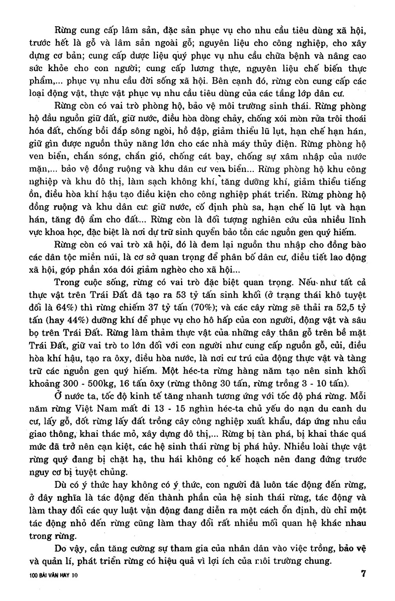 100 bài văn hay 10 - Ảnh 7