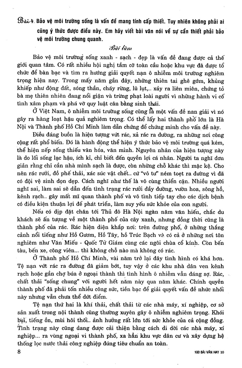 100 bài văn hay 10 - Ảnh 8