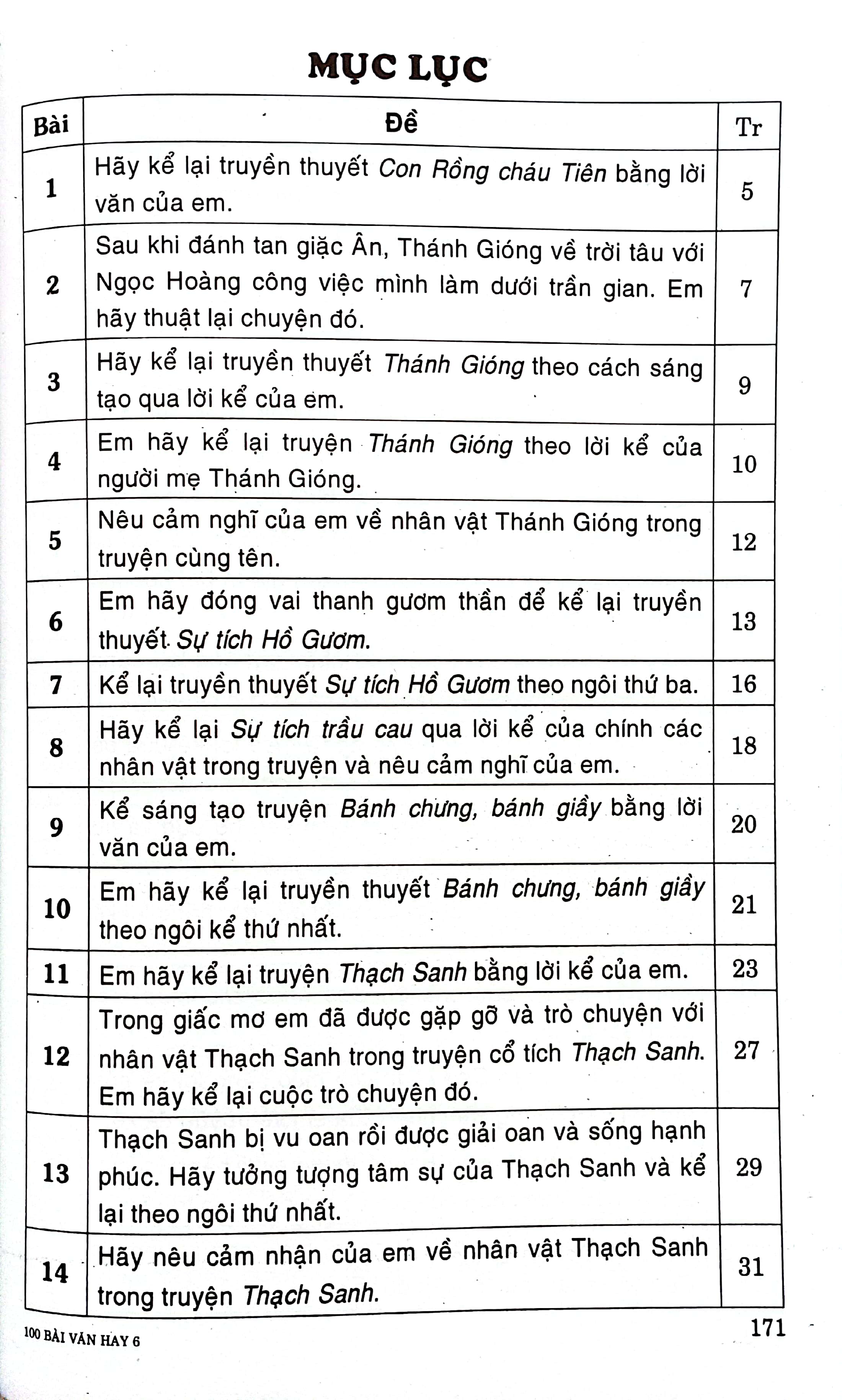 100 bài văn hay 6 - giúp em học giỏi văn (theo chương trình gdpt mới) - Ảnh 3