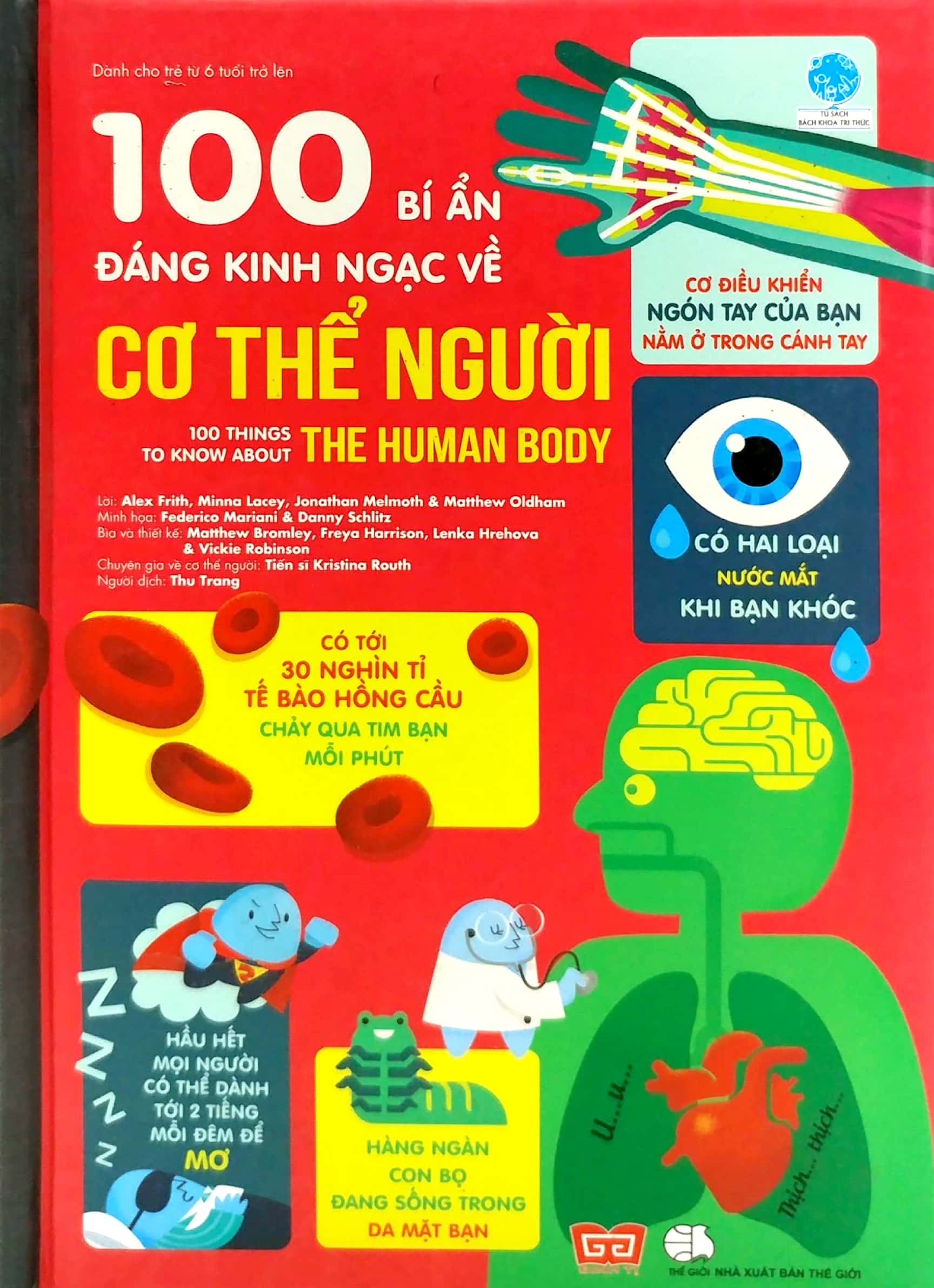 100 bí ẩn đáng kinh ngạc về cơ thể người (usborne - 100 things to know about the human body) - Ảnh 3