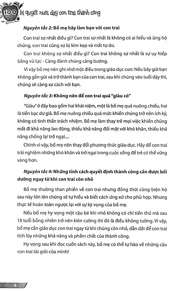 100 bí quyết nuôi dạy con trai thành công (tái bản 2023) - Ảnh 5