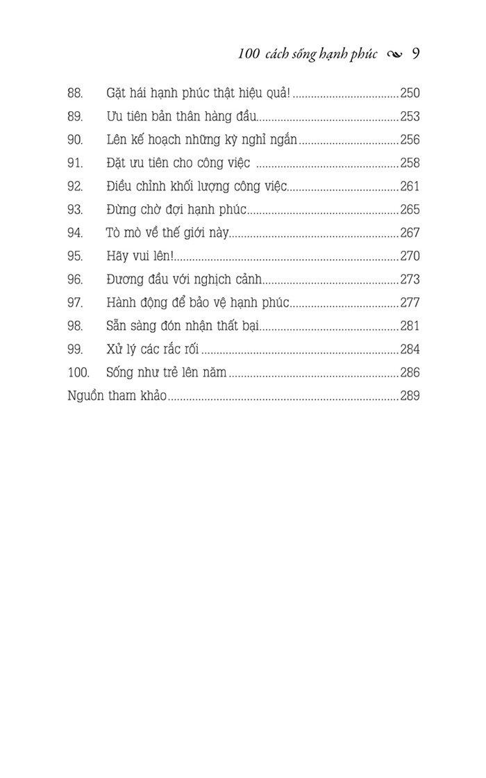 100 cách sống hạnh phúc - cẩm nang dành cho người bận rộn - Ảnh 6