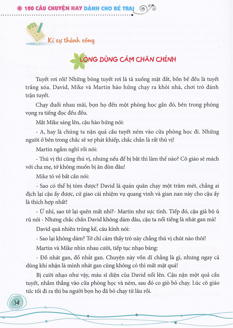 100 câu truyện hay dành cho bé trai (tái bản) - Ảnh 13