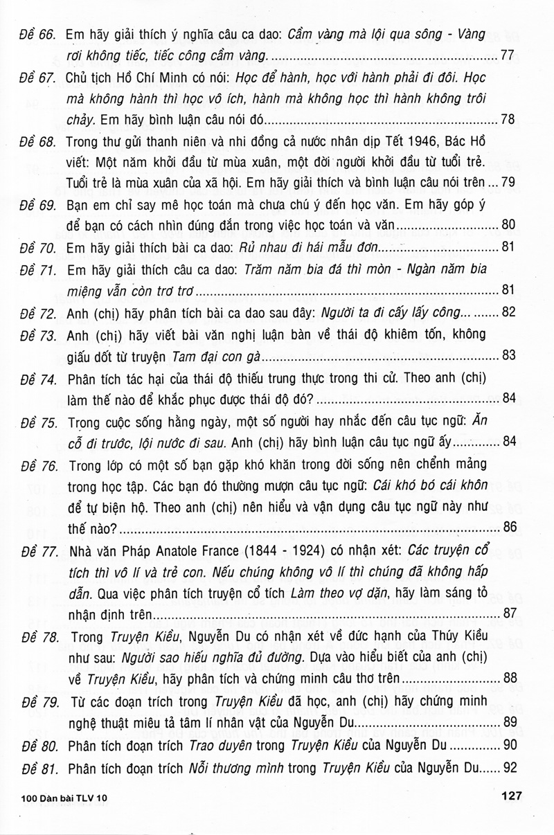 100 dàn bài chi tiết làm văn lớp 10 - Ảnh 7