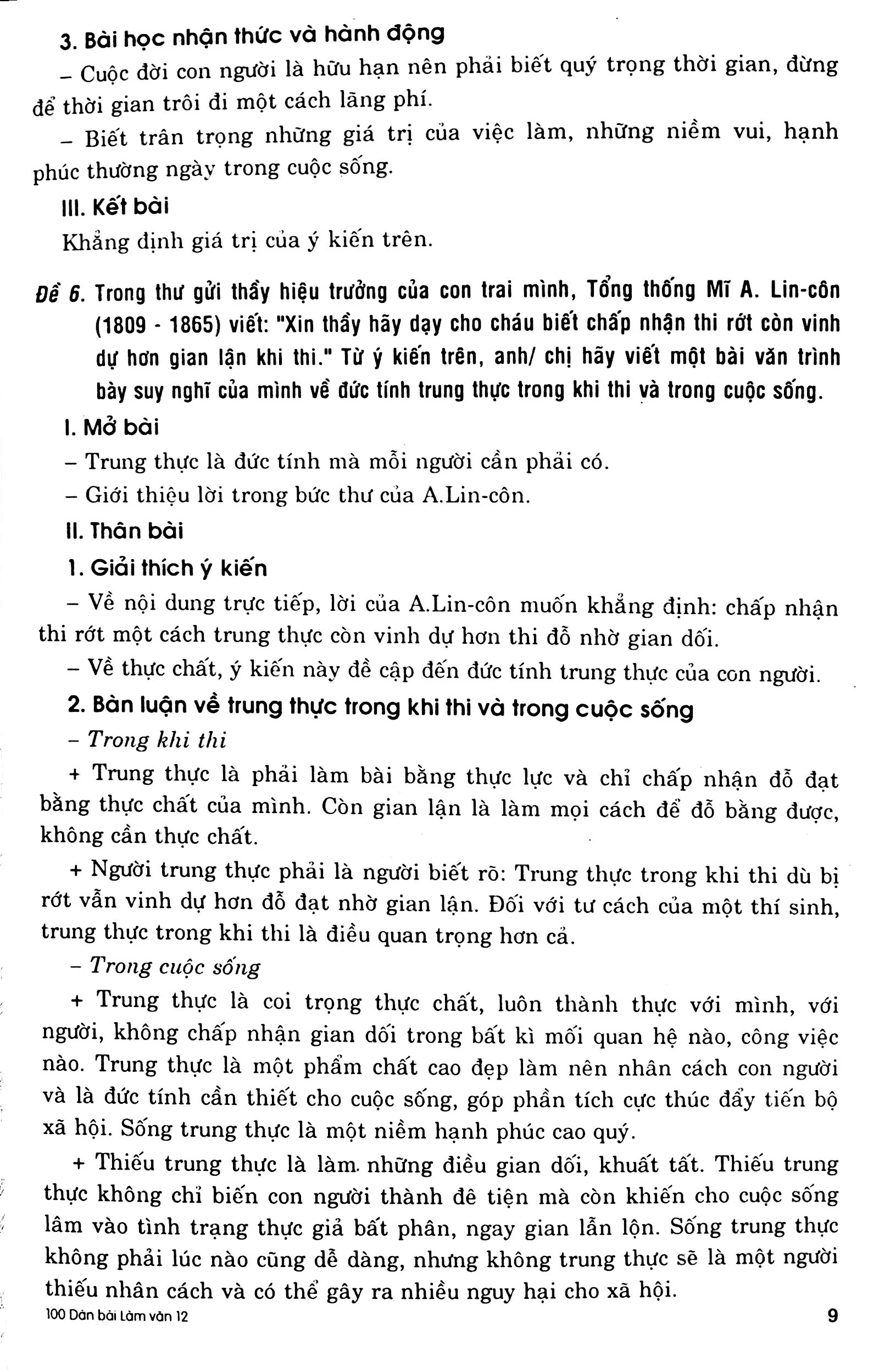 100 dàn bài chi tiết làm văn lớp 12 - Ảnh 5